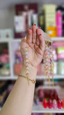 دستبند یخی ستاره و قلب🎀💕