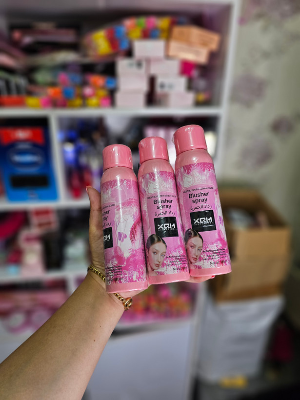 اسپری رژگونه صورتی ایکس کیو ام🎀