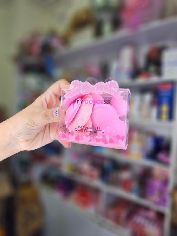 پک پد آرایشی ۷ عددی طلق دار🎀