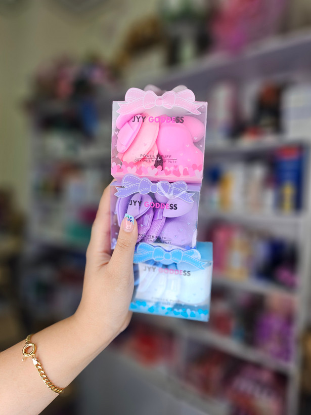 پک پد آرایشی ۷ عددی طلق دار🎀