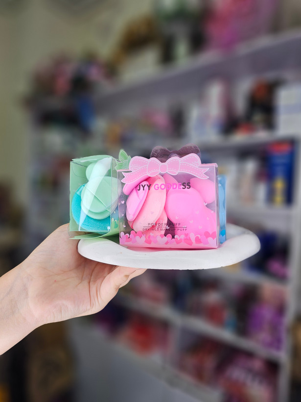 پک پد آرایشی ۷ عددی طلق دار🎀